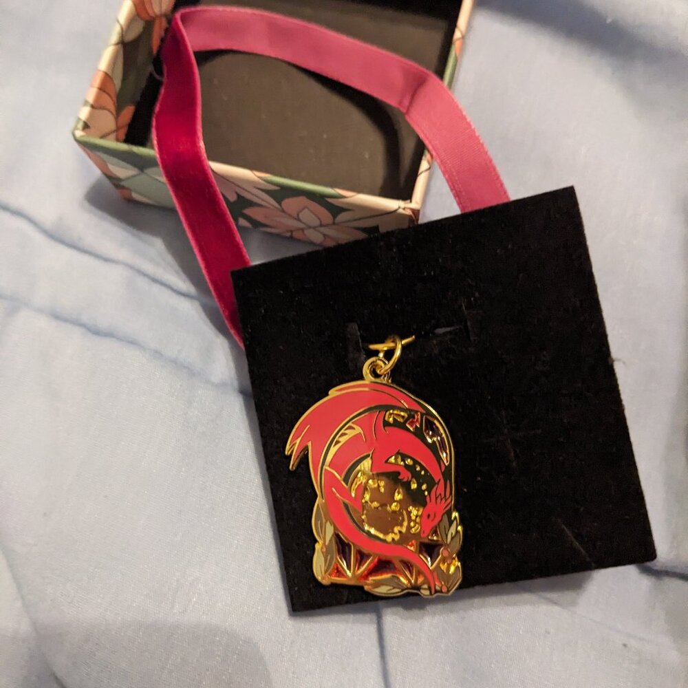 When the moon hatched literary leadlight bookmark